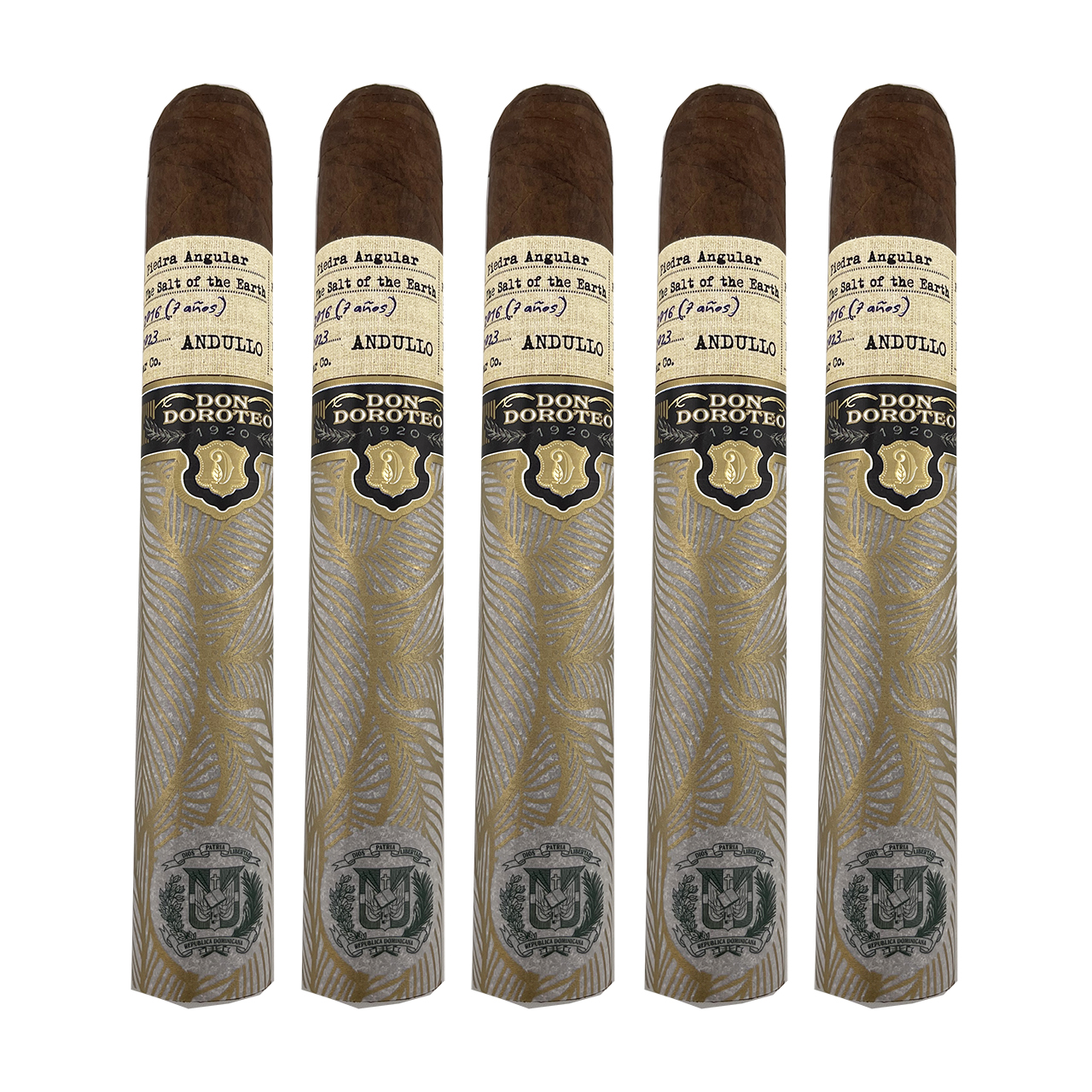 Don Doroteo Salt of The Earth Angular Toro Cigar - 5 Pack